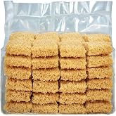 Gluten Free Ramen Noodles Plain Brown Rice Bulk Ramen Noodles No Seasoning | Real Naturals bulk gluten free ramen noodles (48 pieces)clean vegan healthy low sodium rice plain ramen noodles no seasonings