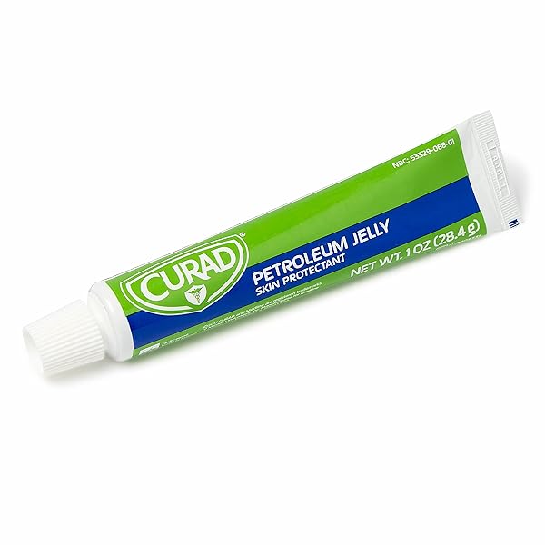 CURAD PETROLEUM JELLY, SKIN PROTECTANT AND MOISTURIZER, 1 OZ. TUBE