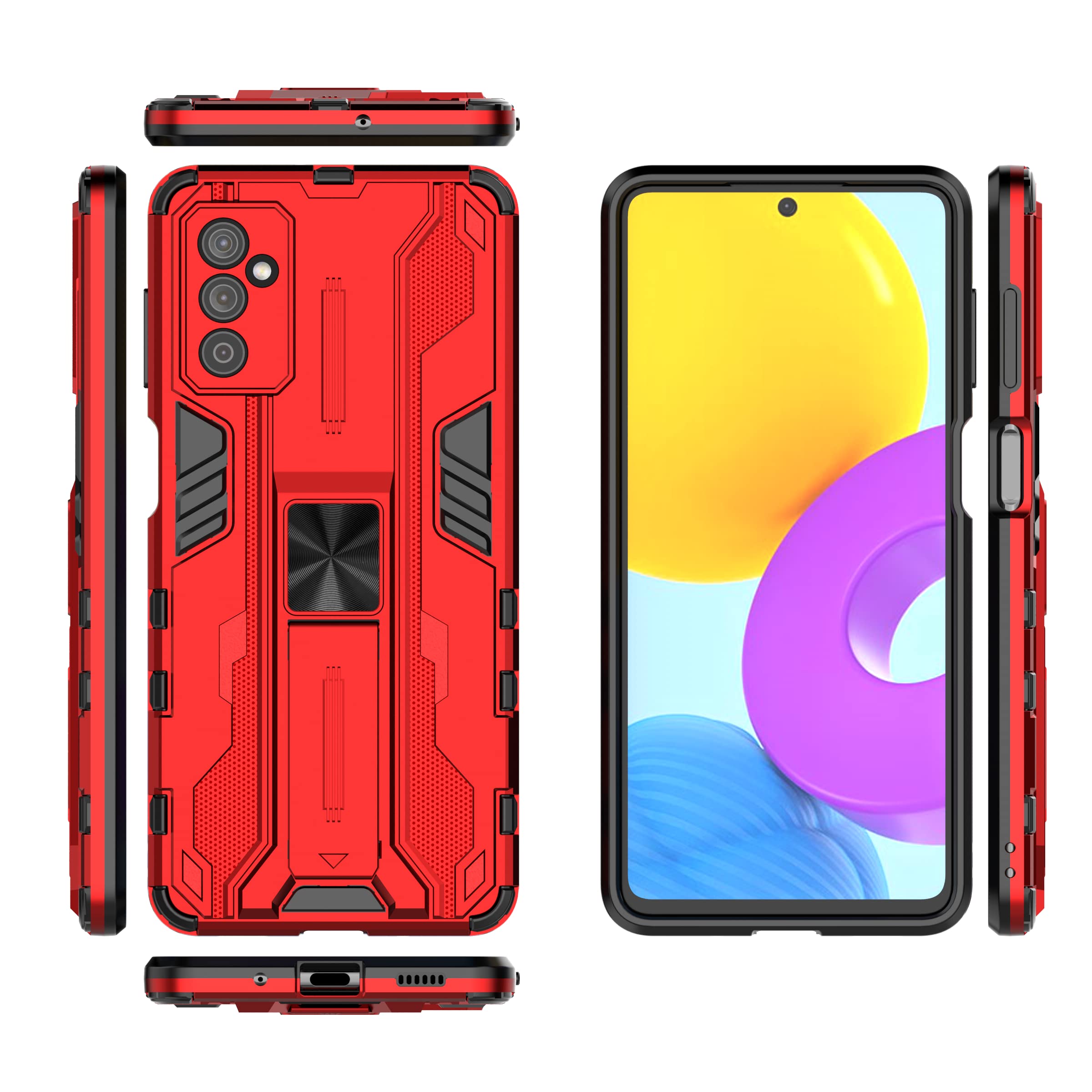 Compatible with Samsung Galaxy M32 5G Case,Built-in