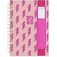 2025 Planner with Pen Strap - Daily, Weekly and Monthly Planner 2024-2025, Orange Circle Studio 17 Month Calendar, July 2024 - December 2025, 5.75" x 8.25" - Oliver Planner Charged Up Print