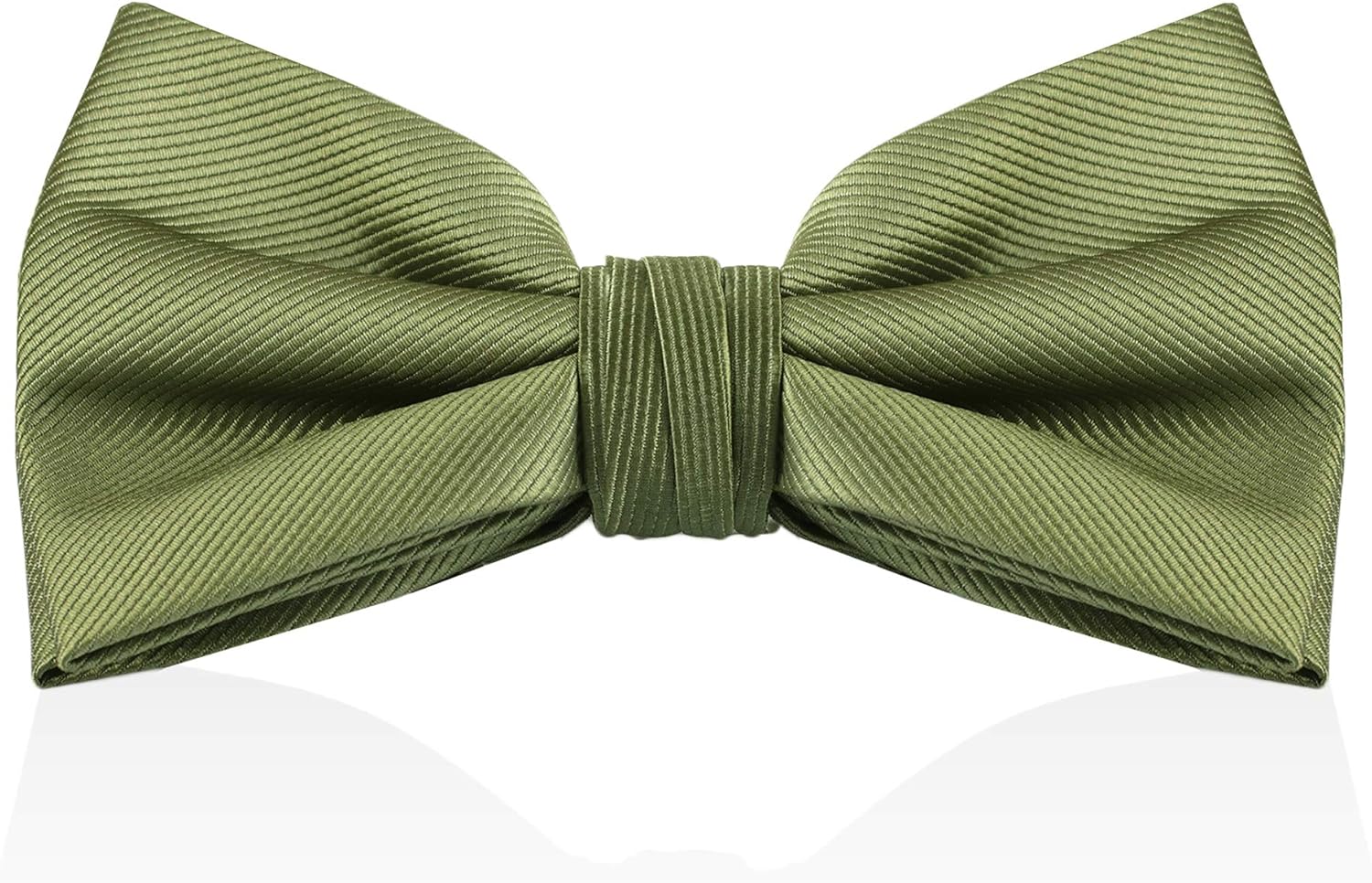 Sage Green Bow Ties For Men Mens Woven Pre Tied Bowties For Men Bowtie Tuxedo Solid Color