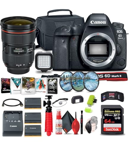 Amazon.com : Canon EOS 6D Mark II DSLR Camera (Body Only