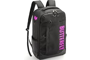 Butterfly Table Tennis Raffines Rucksack – Dual Main Compartment Openings for Easy Access – Versatile & Stylish Backpack