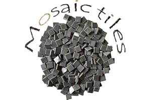 SMEIINIK 1.1lb Bulk Single Iridescent Color Mosaic Tiles for Crafts, Glass Mosaic Pieces for Mosaic Puzzles, Stained Glass Tiles for Mosaic DIY, Mosaic Making Supplies(AJ09-22)