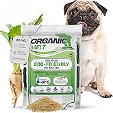 Ice Melt Safe for Concrete, Sidewalks, and Driveways – Pet-Friendly Snow Salt and Ice Melter – Organic Melt Granular De-Icing