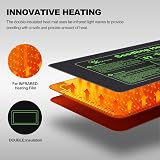Hyindoor Waterproof Seedling Heat Mat with Thermostat 10.63" x 21.26" view 4