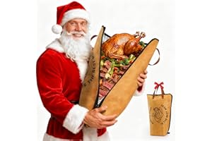 Bonviee 21” BBQ Blanket for Resting Meat, Insulated Smoker Bag for Turkey, Brisket & Pork, Keeps Meat Juicy, Great Thanksgiving for Dad, Hunters & Men Who Have Everything (21in, 1PCS)