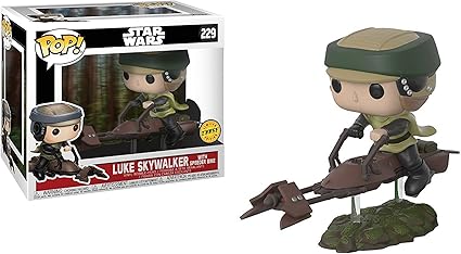 funko pop luke skywalker with speeder