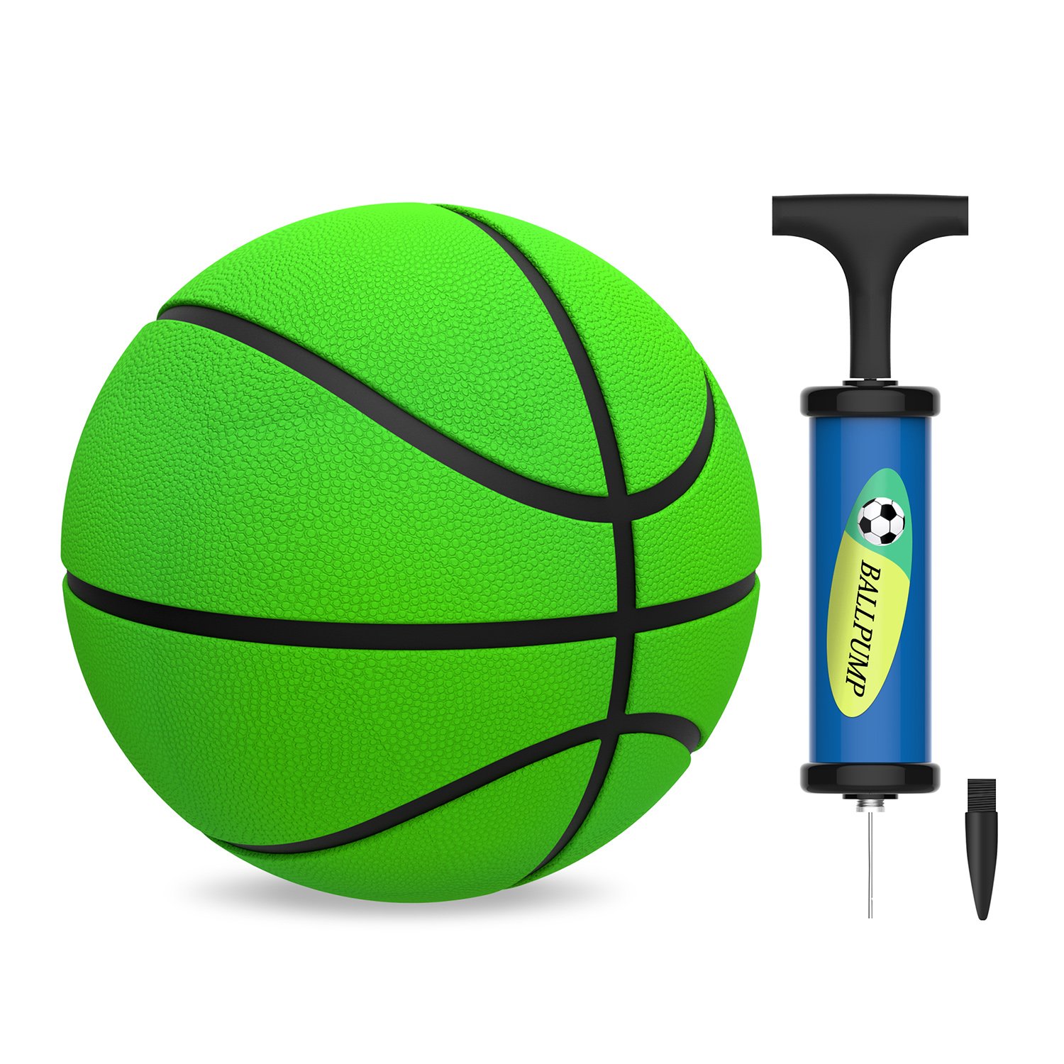 Mini Basketball for Kids,HUNFS 5 Inch Small Basketball (Soft and Bouncy +Bright Color+Environmental Protection Material)