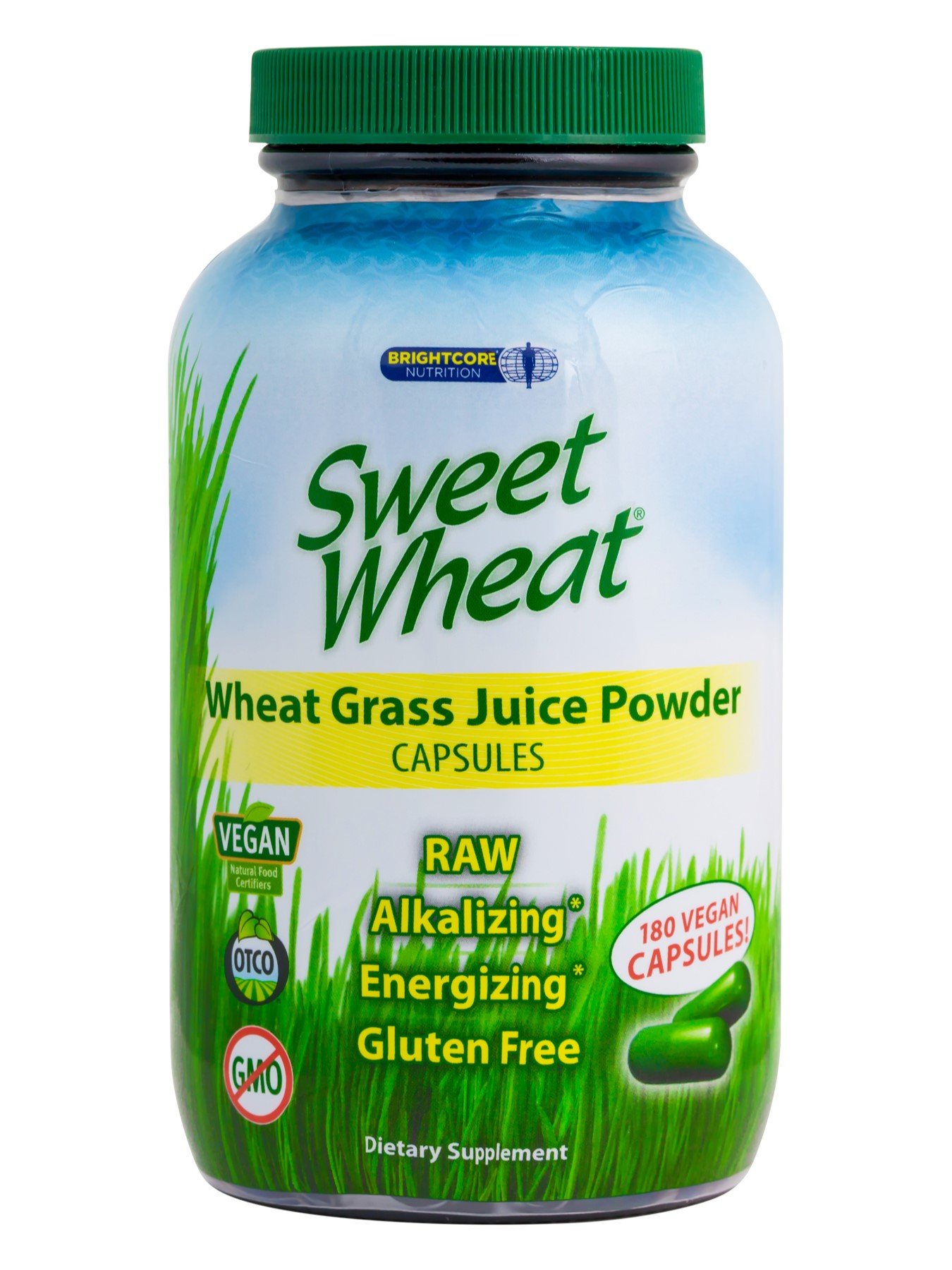 Sweet Wheat Organic Wheat Grass Juice Powder, 30 Servings