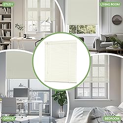 Boolegon Aluminum Mini Blinds Cordless Venetian