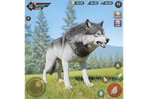 Real Wild Wolf Animal Simulator Clash Game - Open World Wolf Attack Games 2025