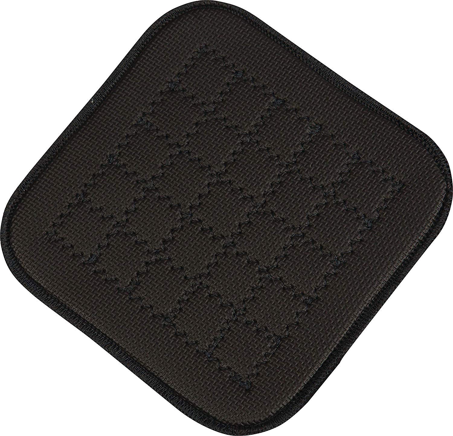 San Jamar UHP77BK Ultigrip Square Commercial Hot Pad Pan Holder, 7" X 7", Black: Industrial & Scientific