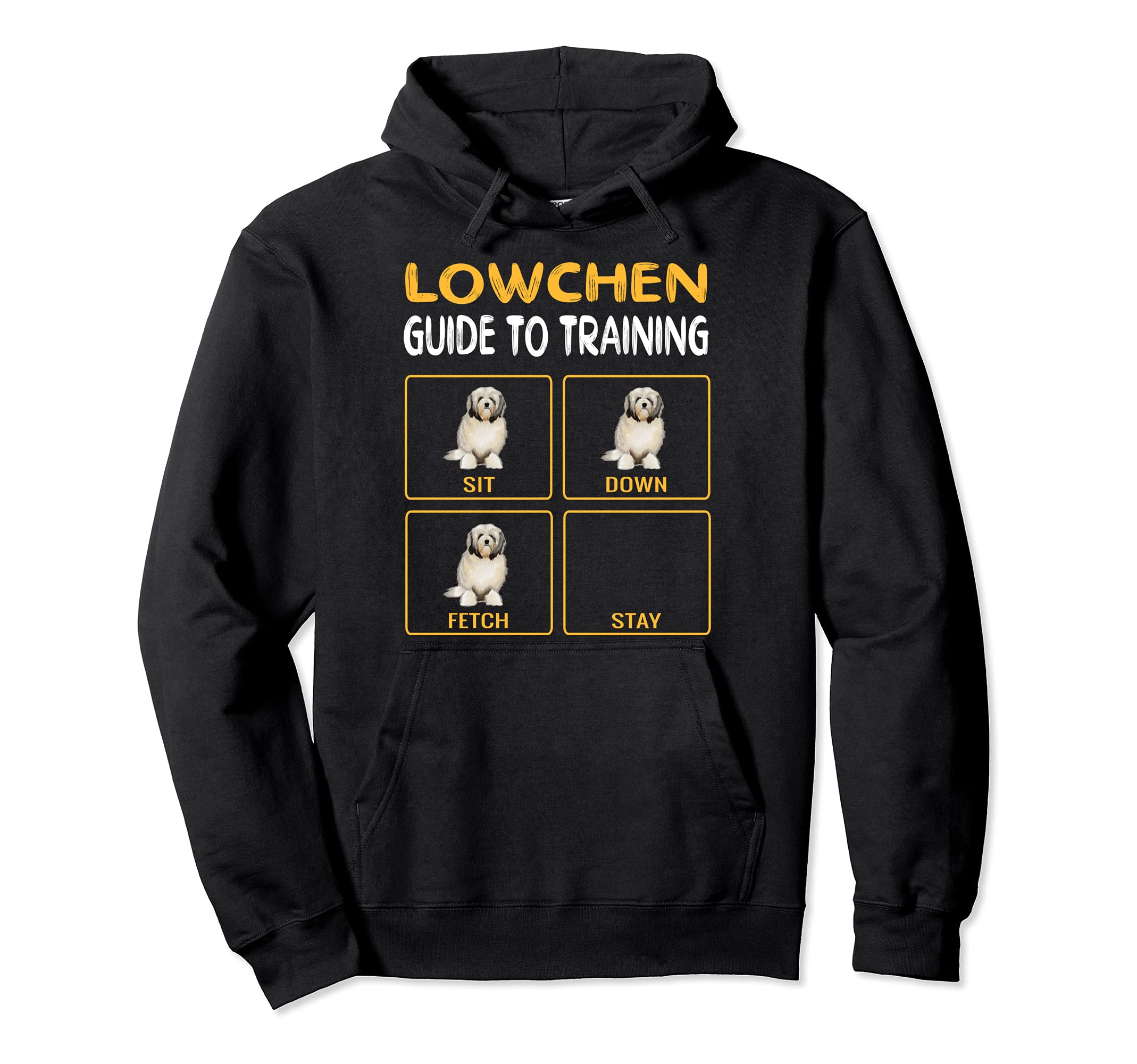 Funny Lowchen Guide To Training Dog Obedience Pullover Hoodie