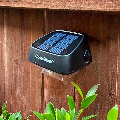 Buy Color Glow Solar Lights Waterproof Outdoor Solar Rainbow Lights 4 Lights Water Resistant Solar Powered Landscape Lighting For Gutter Fence Patio Garden Wall Yard Attic Or Walkway Online In Uzbekistan B08kygdp9c