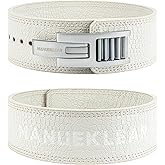 MANUEKLEAR Lifting Belt Lever for Men Women, 10mm Quick Locking Lever Belt Weightlifting with Adjustable Buckle, Lever Weight Lifting Belt for Powerlifting & Deadlifts
