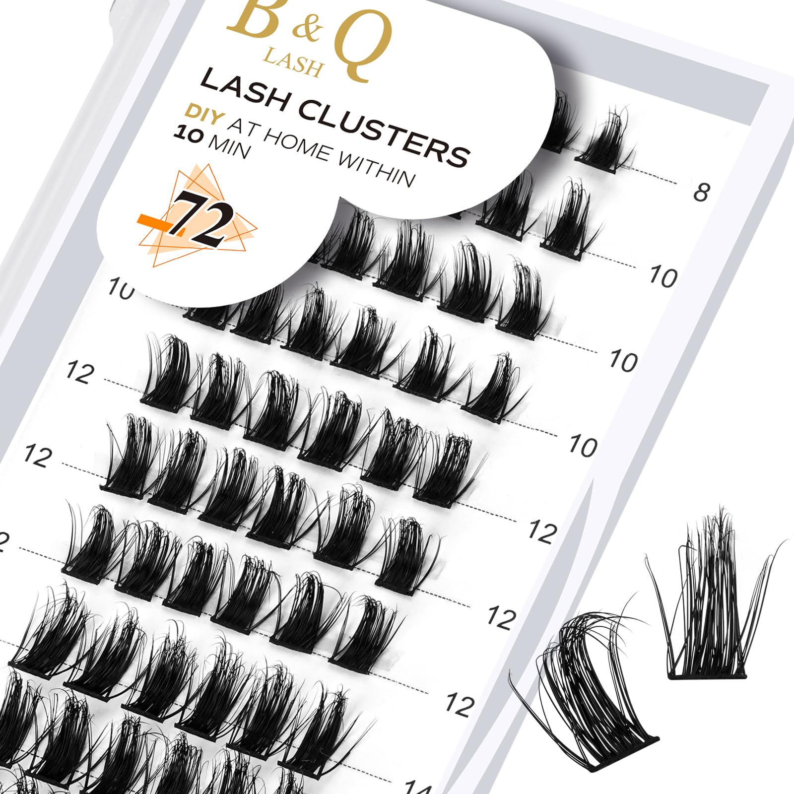 Lash Clusters B61 D Curl 8-16MIX DIY Lash