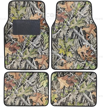 Amazon Com Bdk Camo Mats For Car Suv Truck 4 Pc Car Floor Mat