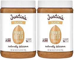 JUSTIN'S Classic No Stir Gluten-Free Peanut Butter