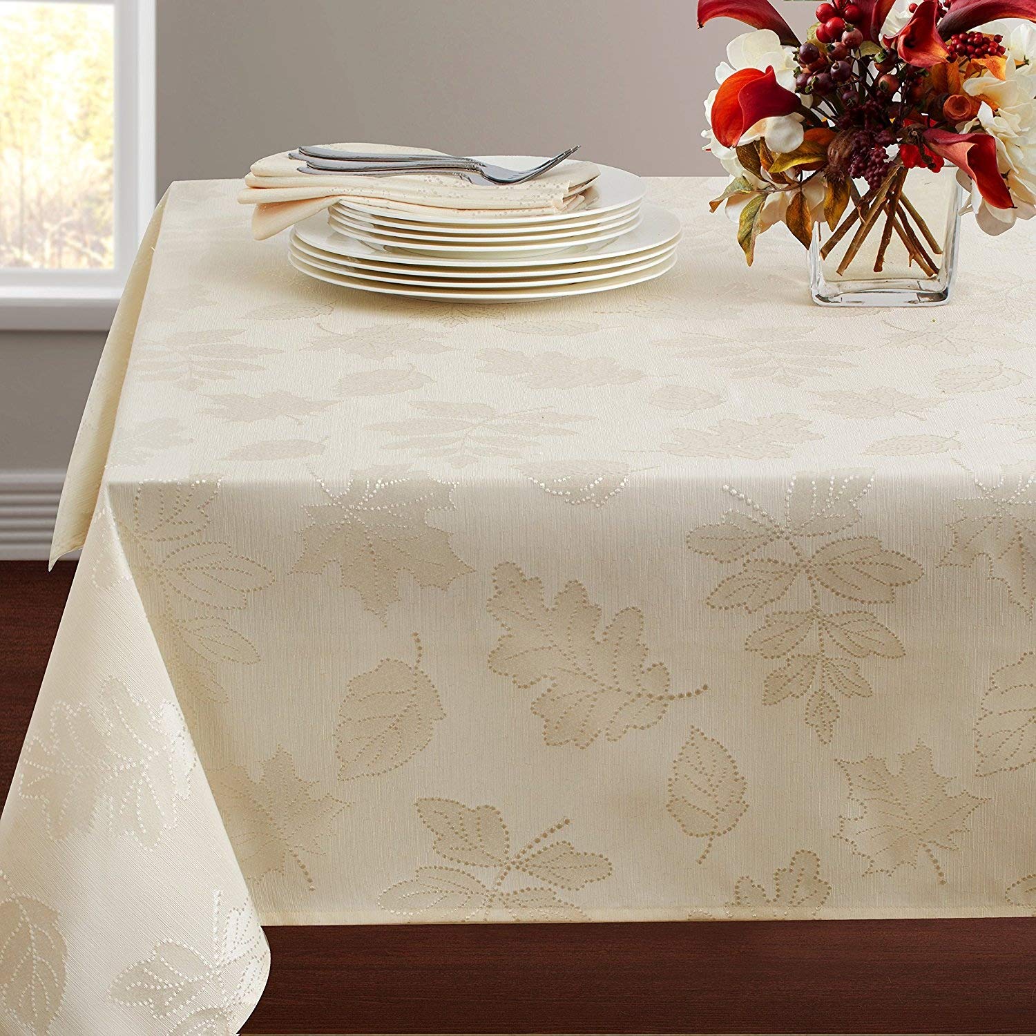 Best 60×60 beige table cloth