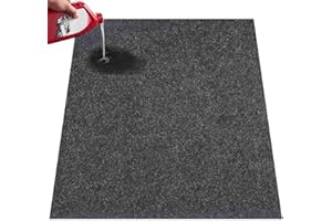 VEVOR Garage Floor Mat, 7.5'x20' Waterproof Protection from Water,Snow, Rain,Mud and Oil for Cars, Non-Slip Heavy Duty Contai