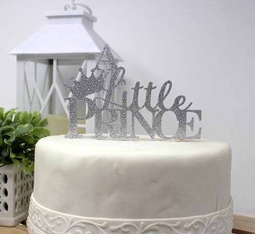 baby boy prince cake