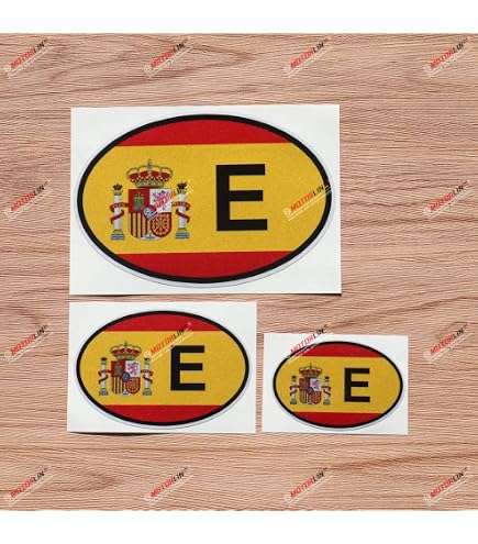 3S MOTORLINE 2-Pack Italy Country Decal Stickers - 4" Oval Italian Flag Car Vinyl, Glossy - View #3