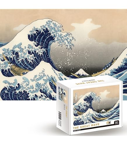 Amazon.com: Great Wave of Kanagawa (Expanding Upon the Works by