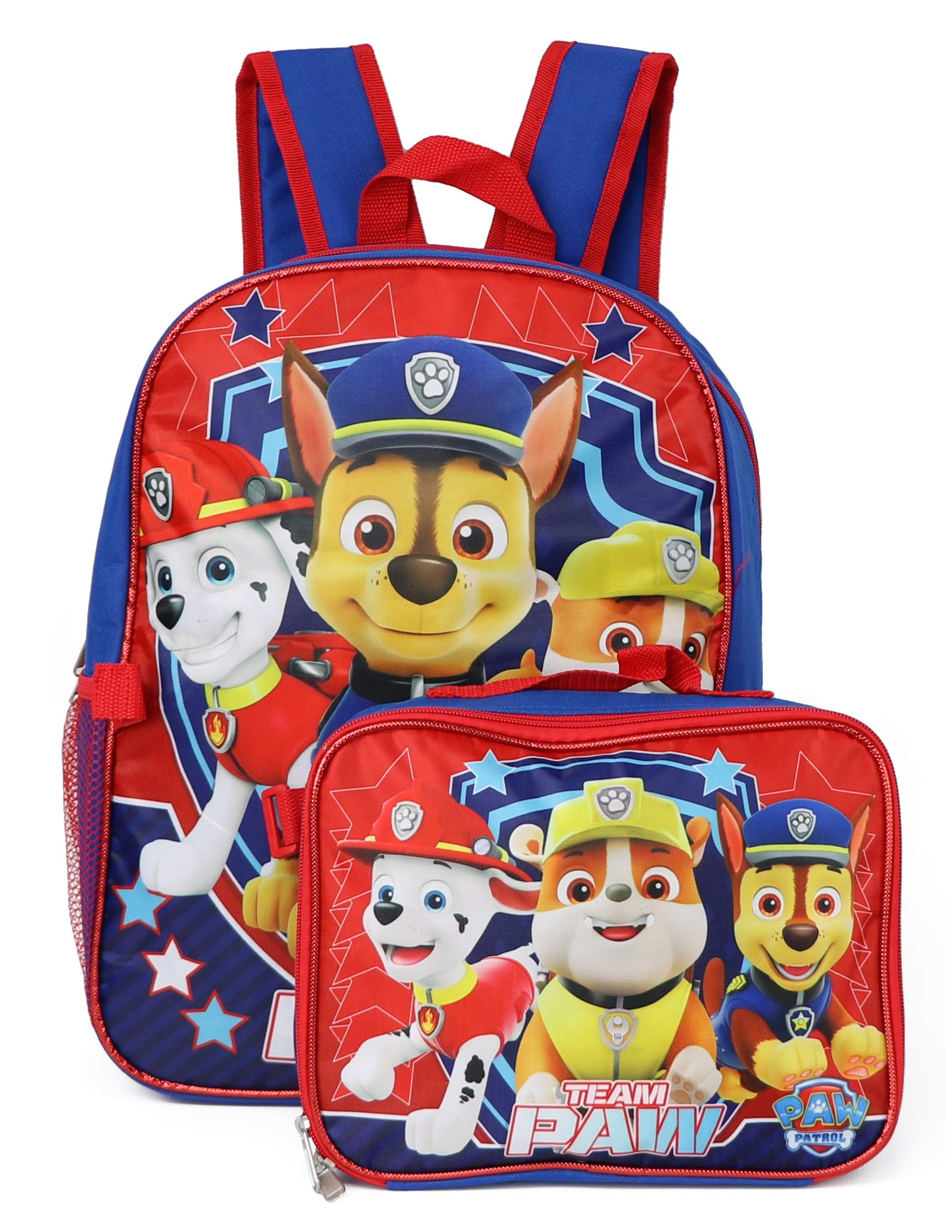 Buy Boy Paw Patrol 16" Backpack With Detachable Matching Lunch Box