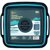 Adventure Ready Collapsible Portable Sink for Hiking, Camping &amp; Travel, 8L | Campsite Clean-Up Made Easy, Packs Flat, Durable Materials, Collapsible Handles, Camping Essentials