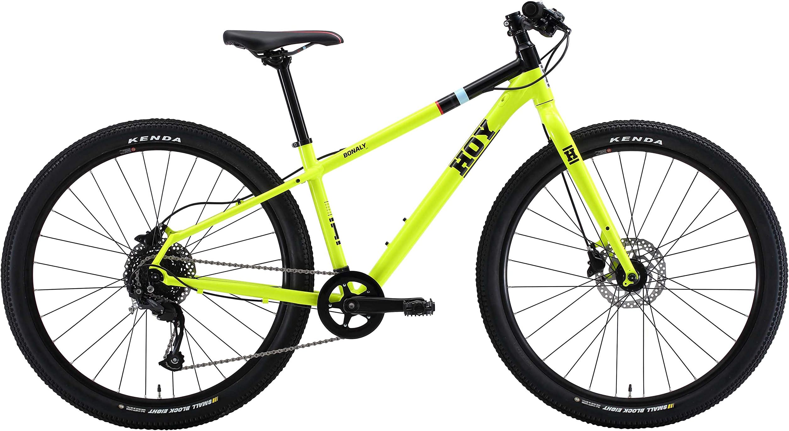 HOY Bonaly 26" Wheel 2019 Kids Mountain Bike 9 Speed Alloy Frame Disc Brakes