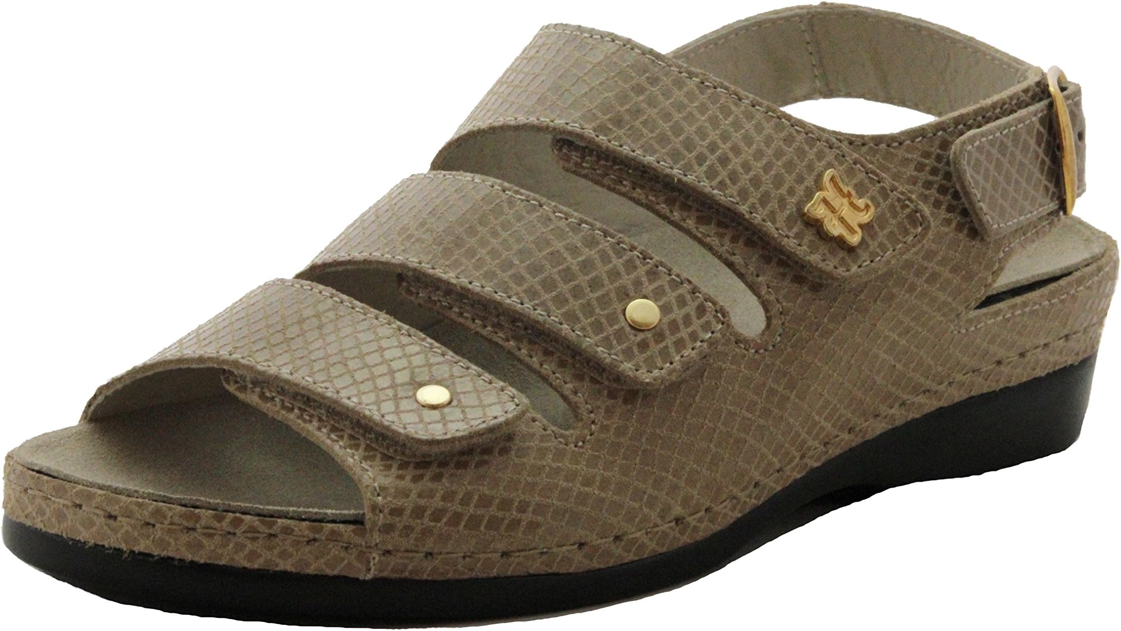 Helle Comfort Women's Tulin,Cappuccino Cobra Print,EU 40 M