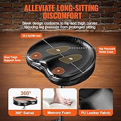 VEVOR Drum Throne, 21.3-26.4 in / 540-670 mm Height