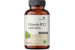 Futurebiotics Vitamin B12 1000mcg Vegetarian Friendly Non-GMO, 250 Tablets