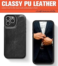 LOHASIC Wallet Case for iPhone 16 Pro Max, 5 Card