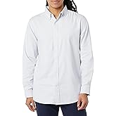 Amazon Essentials Men's Oxford Shirt, Slim-Fit Stretch, Long-Sleeve, Button Up