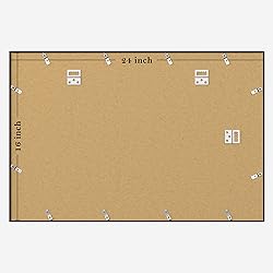 eletecpro 16x24 Aluminum Record Frame with 2