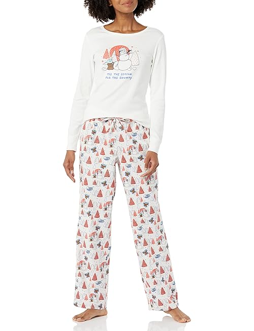 Amazon Essentials Disney | Marvel | Star Wars Women's Flannel Pajama Sleep Sets, Star Wars Mando Winter - Womens, XX-Large