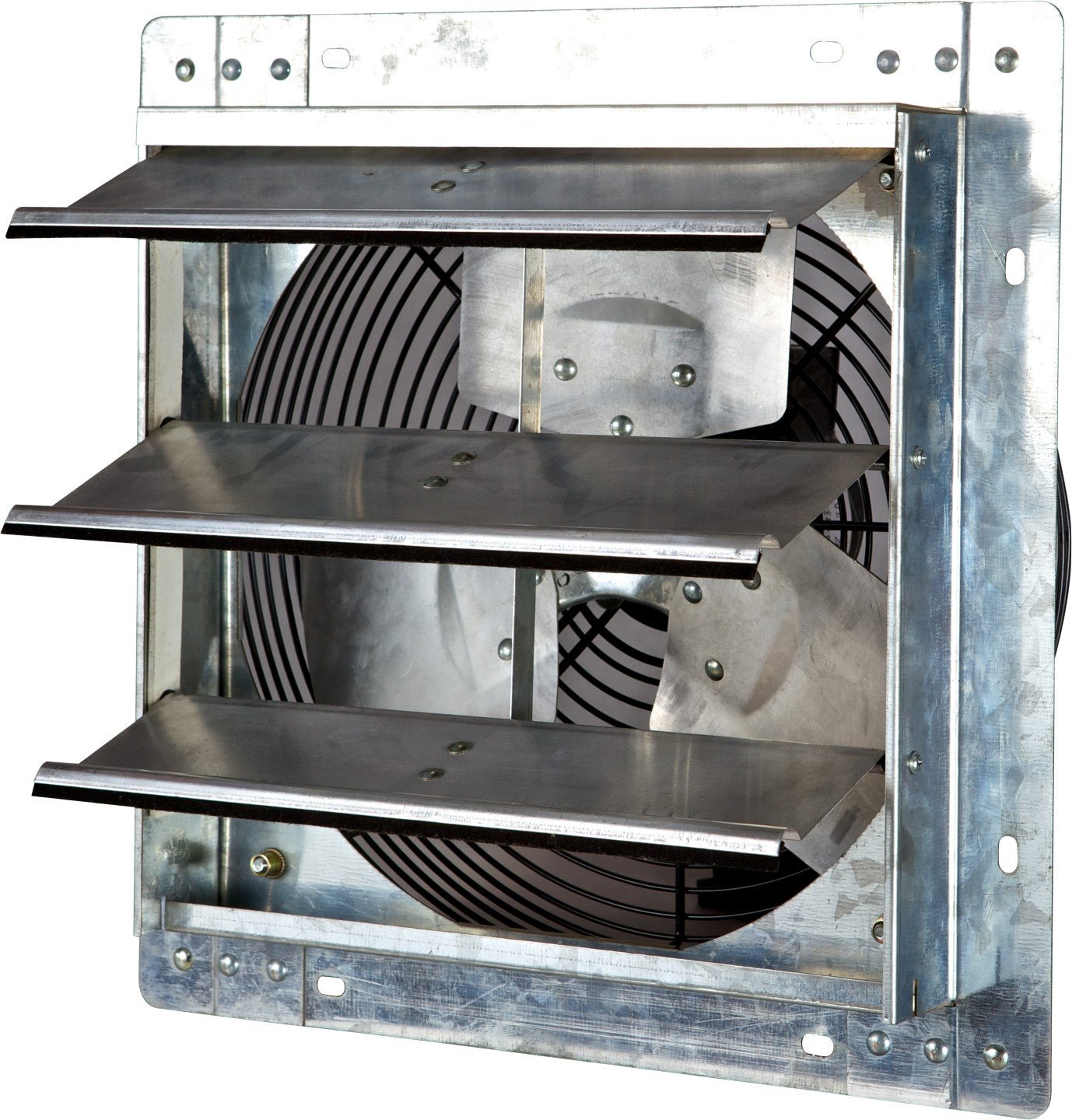 Iliving 12 Inch Variable Speed Shutter Exhaust Fan, Wall-Mounted, 12"