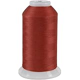 Superior ThreadsSmooth Polyester Sewing Thread for Serger, Bobbin Thread, and Quilting, So Fine #469 Red Fox, 3,280 Yd. Cone