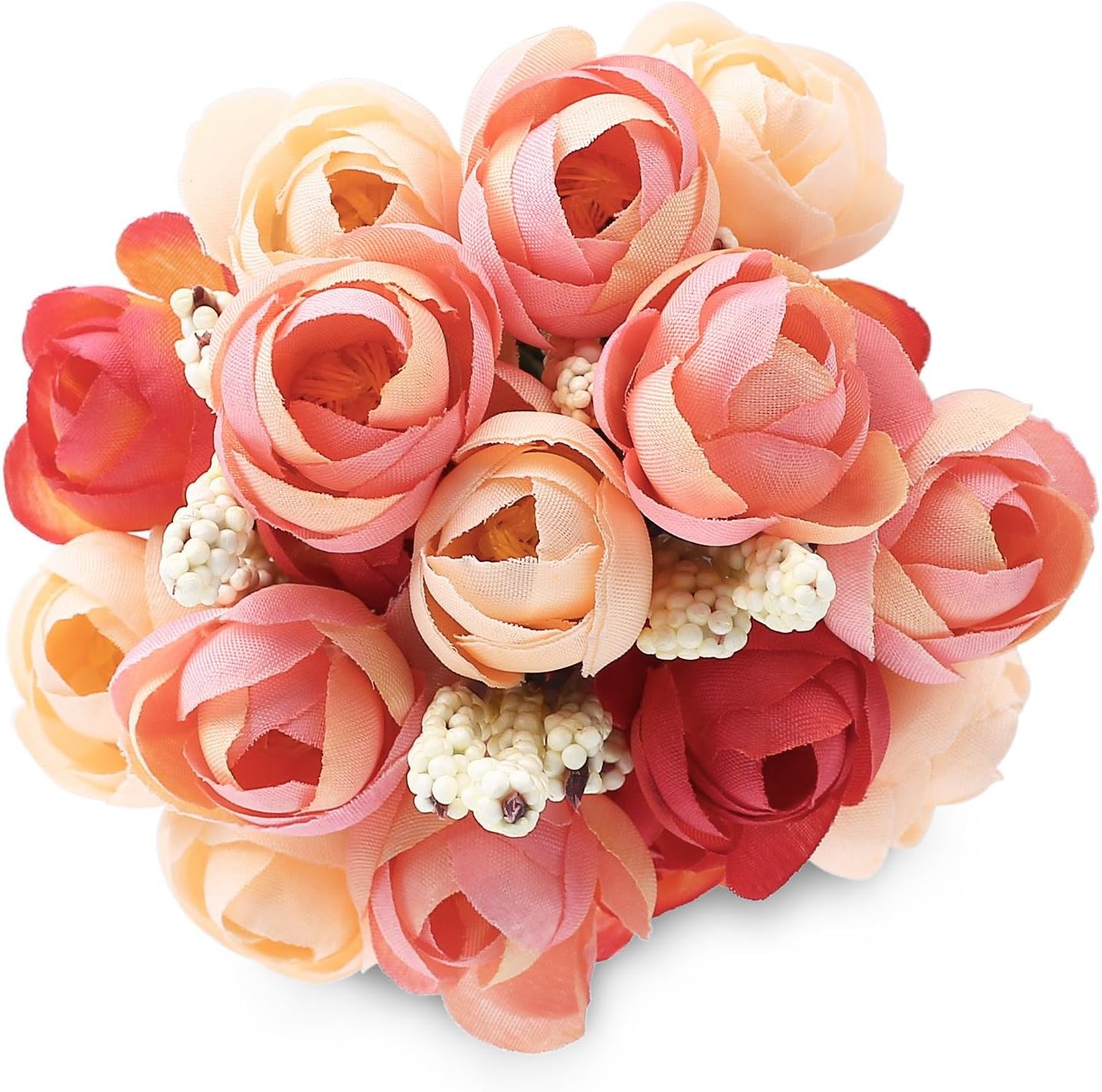 Floral Decor 24 Heads 6 Branch Artificial Daisy Flowers Floral Bouquet Wedding Home Decor Home Garden