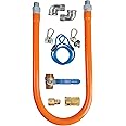 BK Resources Gas Hose Connection Kit #3 with Accessories, 3/4 Inch Diameter, 48 Inch Long Hose