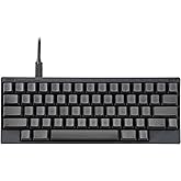 HHKB - Happy Hacking Keyboard Professional Classic Type-S, Charcoal | Wired, USB-C, Silent, Mac, Windows, Printed | 2 Year Advance Exchange Warranty
