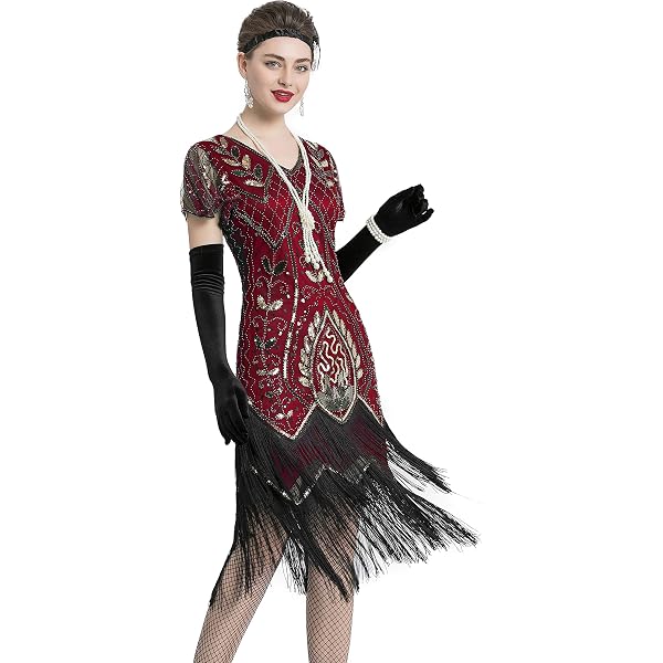 beaded gatsby style dress Gatsby