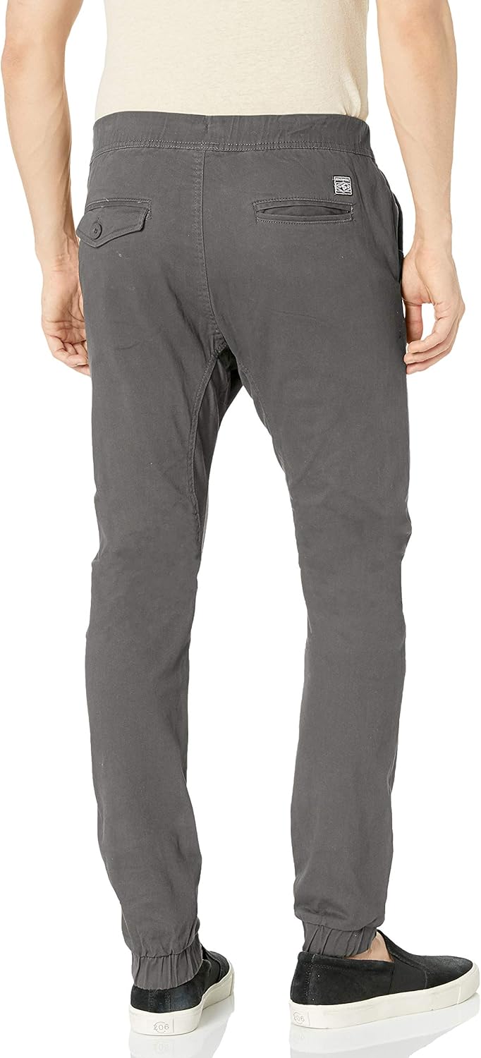 Southpole Men's Basic Stretch Twill Jogger Pants-Reg and Big & Tall Sizes: Clothing