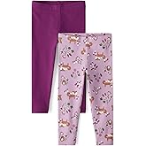 The Children's Place Baby-Girls and Toddler Printed Leggings, Multipacks