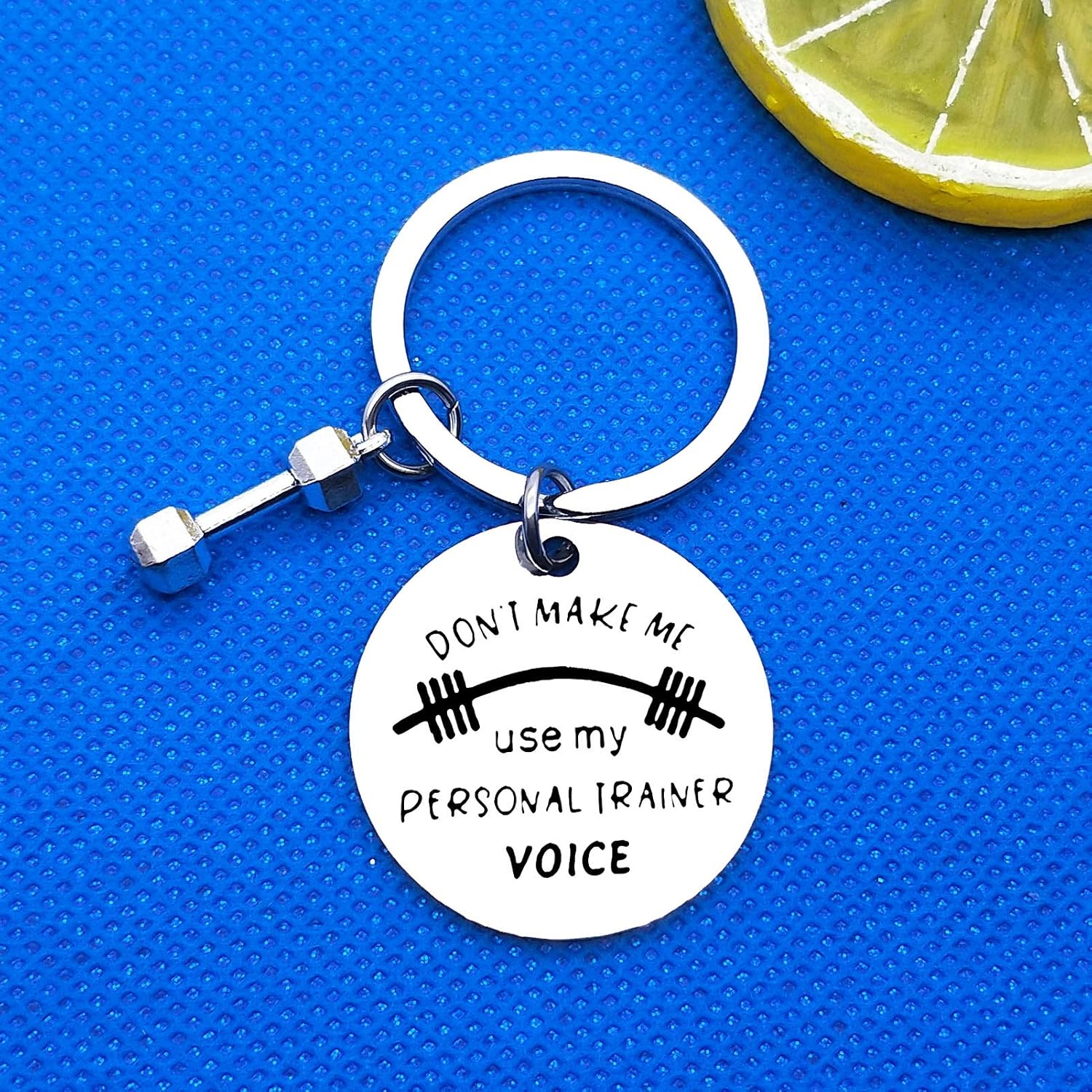 Personal Trainer Keyring Fitness Keyring Funny Trainer Keyring Workout Keychain Fitness Gift Funny Workout Coach Gym Coach Gifts Thanksgiving Gifts Christmas Birthday Gifts for Trainer Coach - Image 3