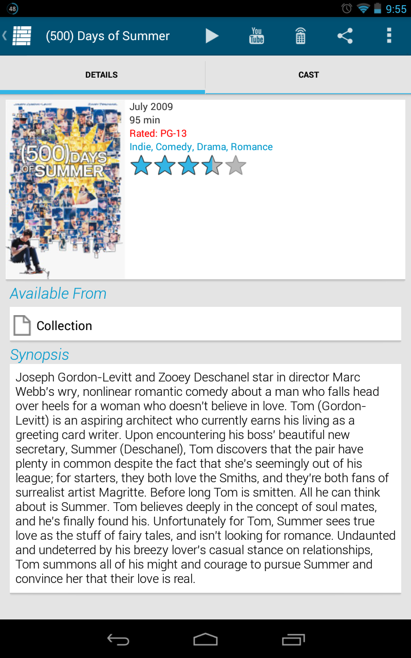 My Media CenterAmazon.co.ukAppstore for Android