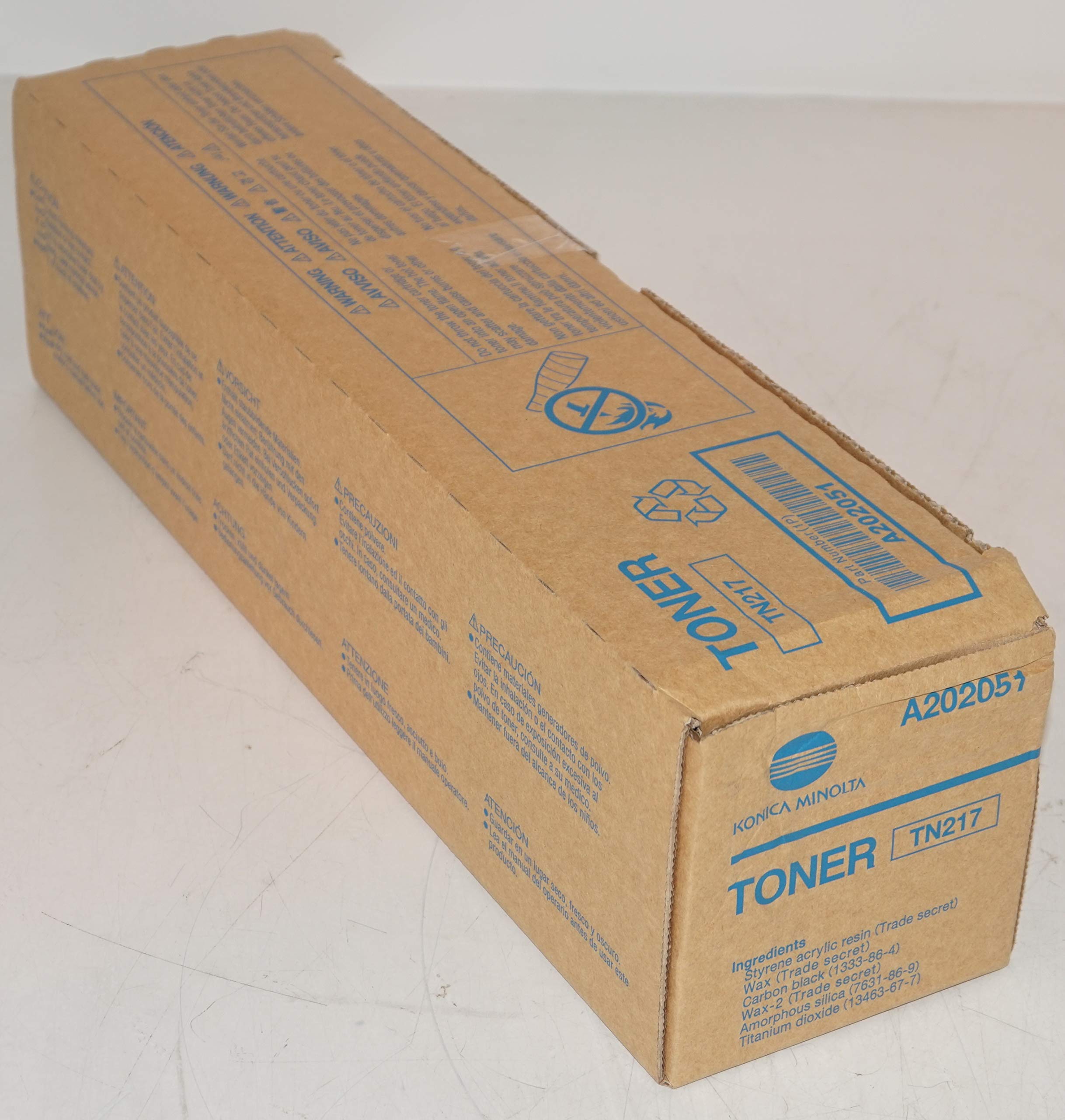 Konica Minolta Bizhub TN217 Toner Cartridge - Black