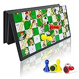 KIDAMI Magnetic Snakes and Ladders Board Game